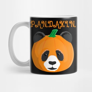 Cute Pandakin Halloween Motives Mug